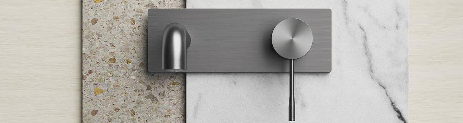 Brushed Gunmetal Tapware