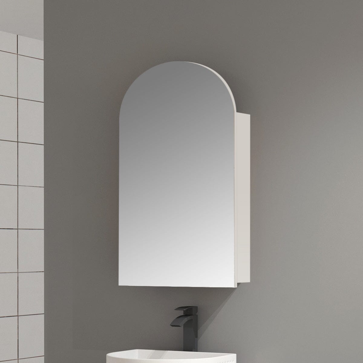 Ari 600mm Arch Shaving Cabinet Shaving Cabinet Arova 