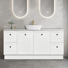 AUSTIN 1800mm Floor Standing Bathroom Vanity + Bliss Stone Top AROVA 