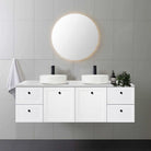 AUSTIN 1800mm Wall Hung Bathroom Vanity + Bliss Stone Top AROVA 