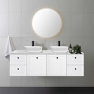 AUSTIN 1800mm Wall Hung Bathroom Vanity + Bliss Stone Top AROVA 