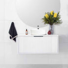 Avery 900mm Wall Hung Bathroom Vanity + Bliss Stone Top AROVA 