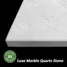 Bronte 1200mm Bathroom Vanity Matte White + Luxe Stone Top Arova 