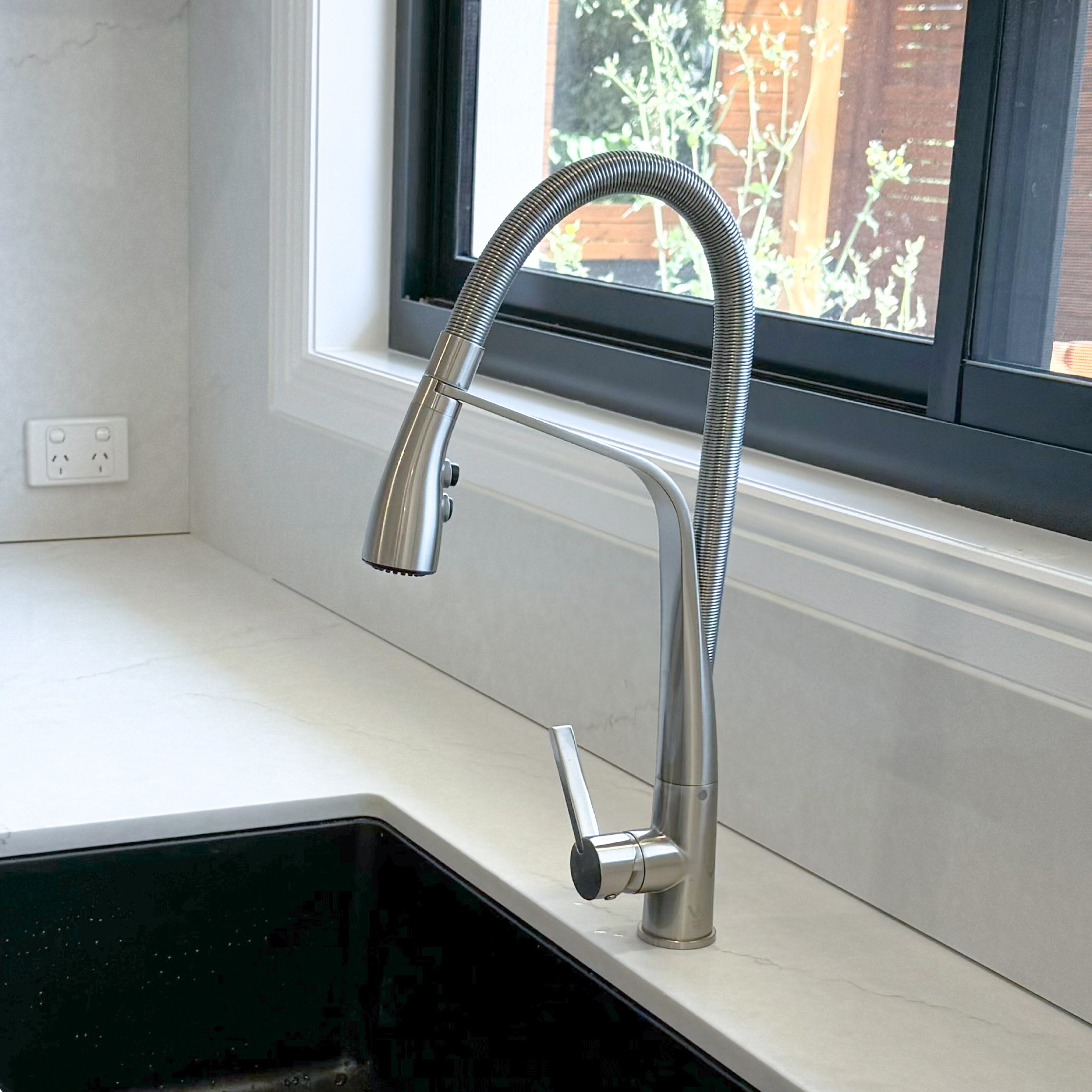 CASTRA Kitchen Pull Down Sink Mixer Tapware Arova 