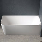 CLARA 1700mm Right Hand Corner Free Standing Bath Matte White Baths AROVA Melbourne