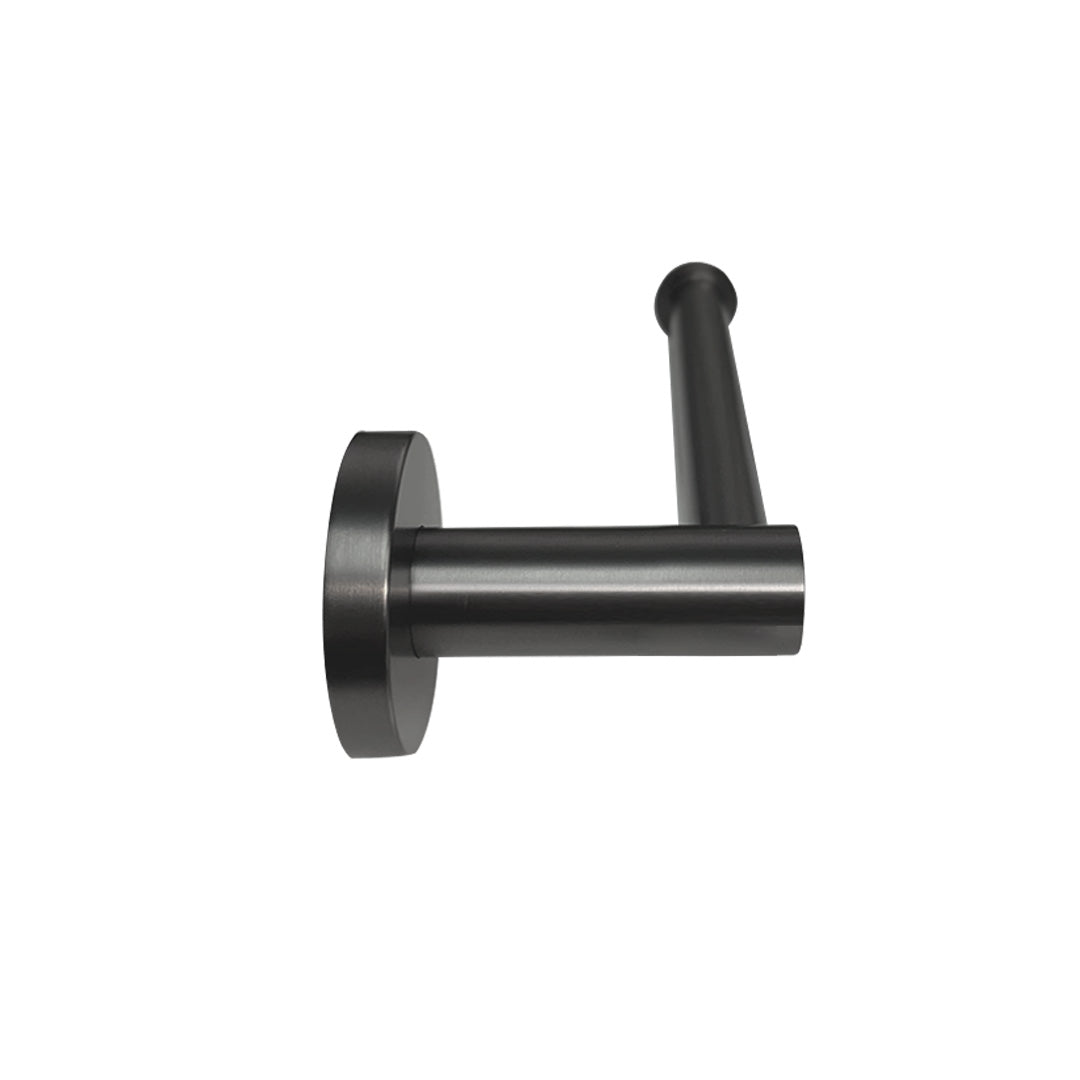 Clio Toilet Roll Holder Gunmetal Accessories Arova 