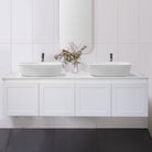 CLOVER 1500mm Wall Hung Bathroom Vanity + Bliss Stone Top AROVA 