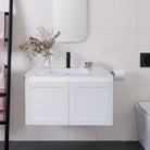 CLOVER 600mm Wall Hung Bathroom Vanity + Ceramic Top AROVA 