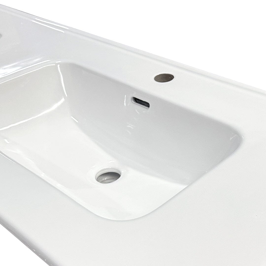 CLOVER 900mm Wall Hung Bathroom Vanity + Ceramic Top Arova 