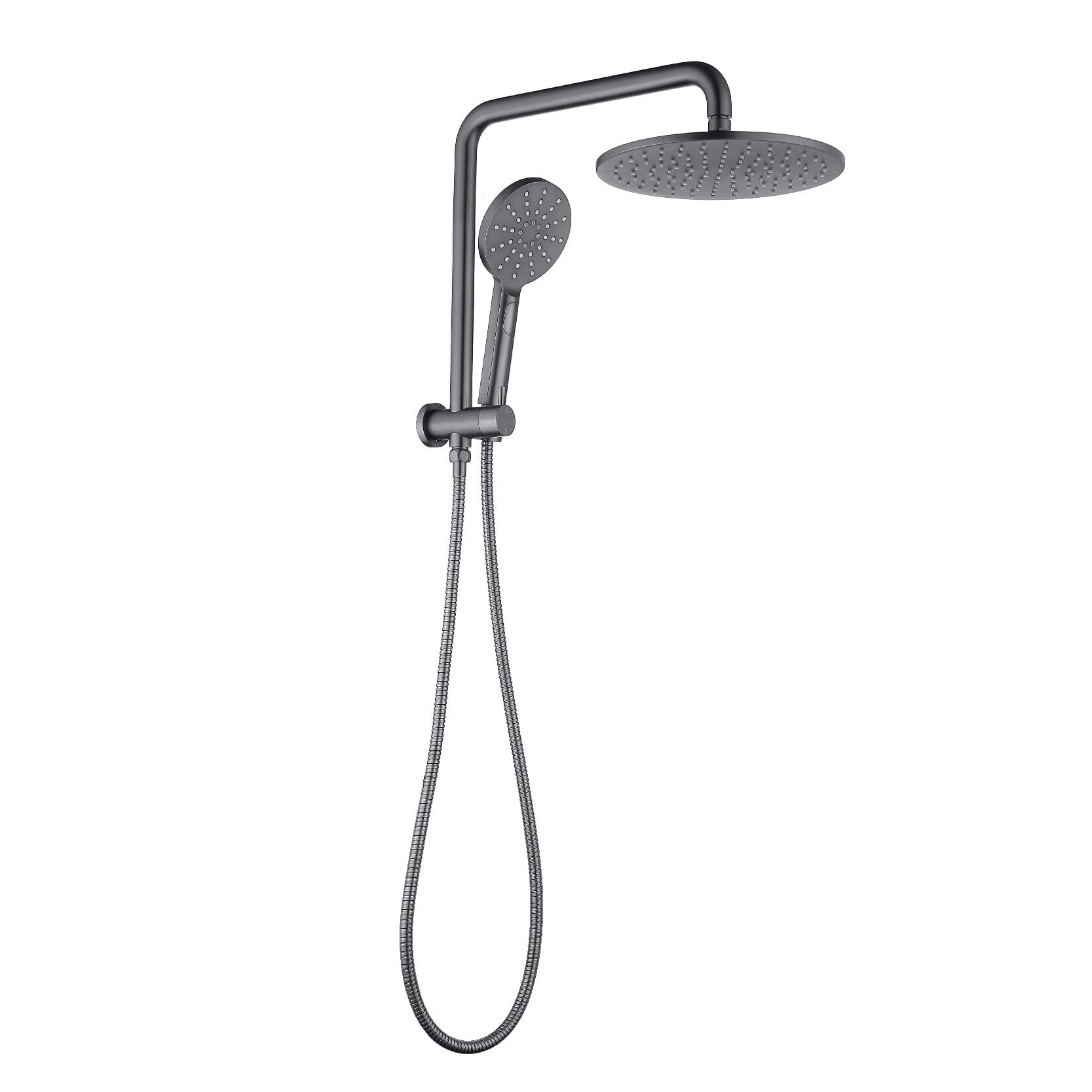 COMO Compact Rain Shower Gunmetal Showers Arova 