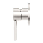 DOLCE SHOWER MIXER BRUSHED NICKEL NR250811BN Tapware Nero 