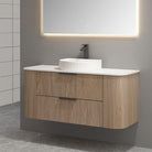 Ellie 1200mm Curved Wall Hung Vanity Vanities Arova 