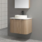 Ellie 750mm Curved Wall Hung Vanity Vanities Arova 