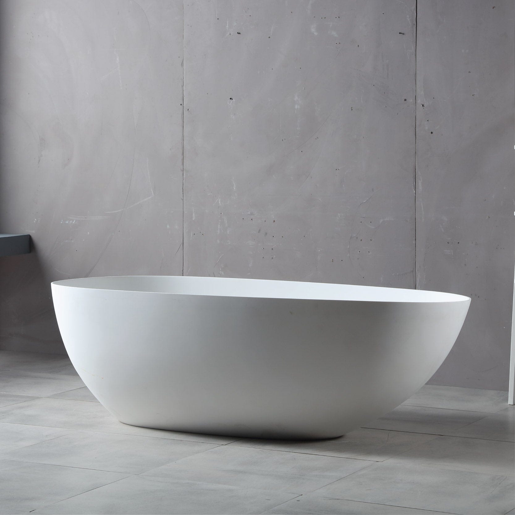 Egg Shape Stone Bathtub