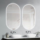 Halo Frameless Anti-Fog Dimmable Oval Led Bathroom Mirror LED Mirror Arova 