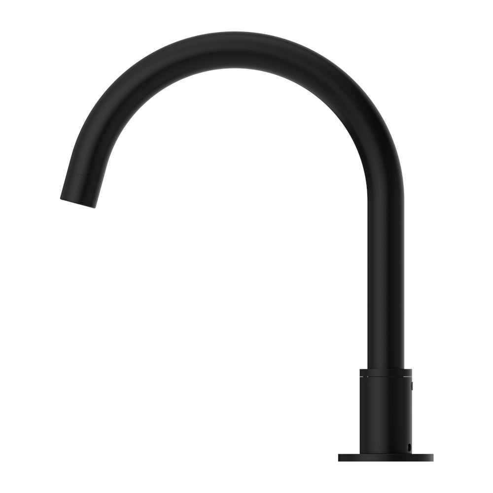 KARA HOB MOUNT BATH SPOUT ONLY G1/2 FEMALE INLET Matte Black Tapware Nero 