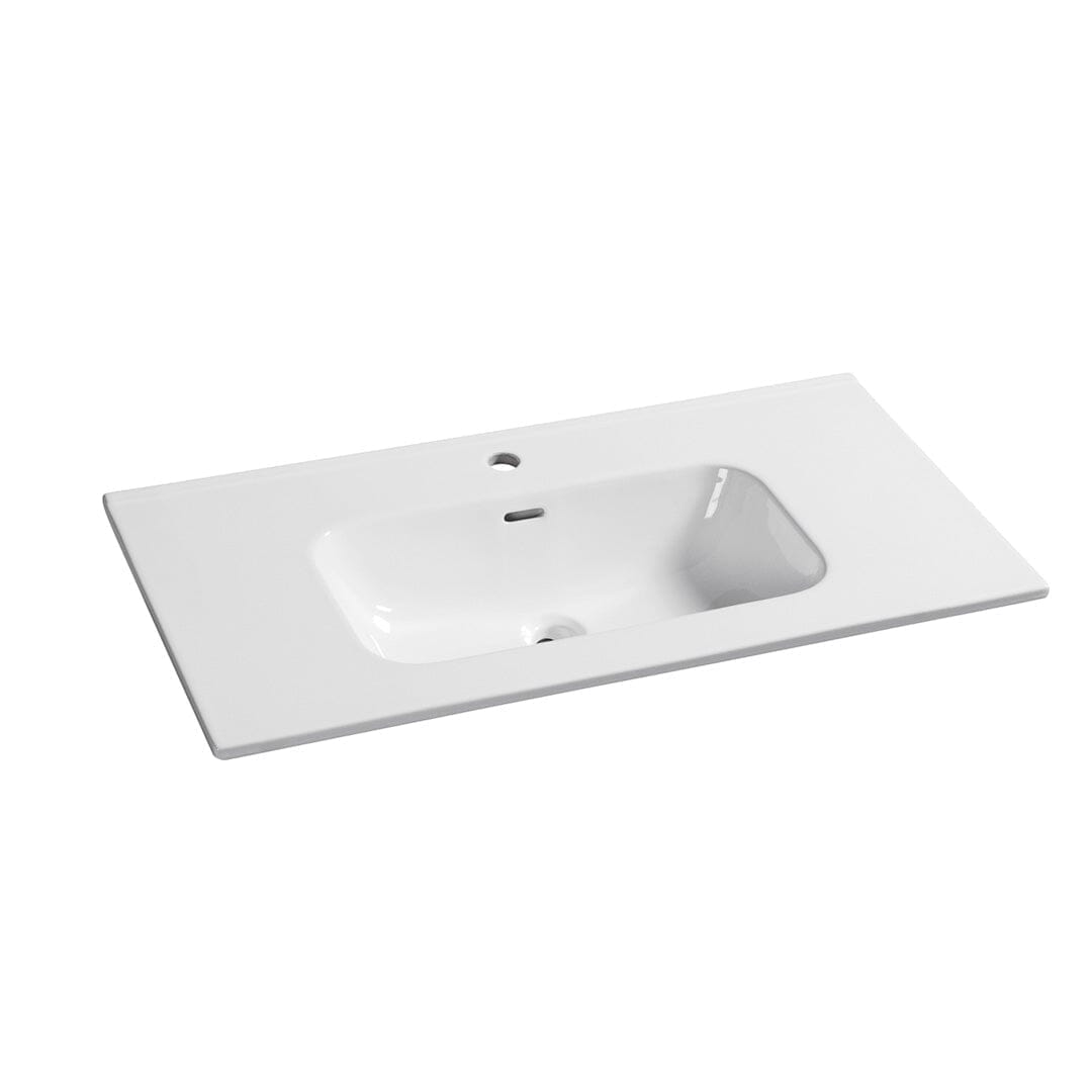 Kingston 900mm Bathroom Vanity + Ceramic Top Arova 