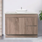 LOGAN 1200mm Timber Vanity (Right Hand) + Luxe Stone Top AROVA 