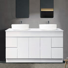 LUCA 1500mm Floor Standing Bathroom Vanity + Bliss Stone Top AROVA 