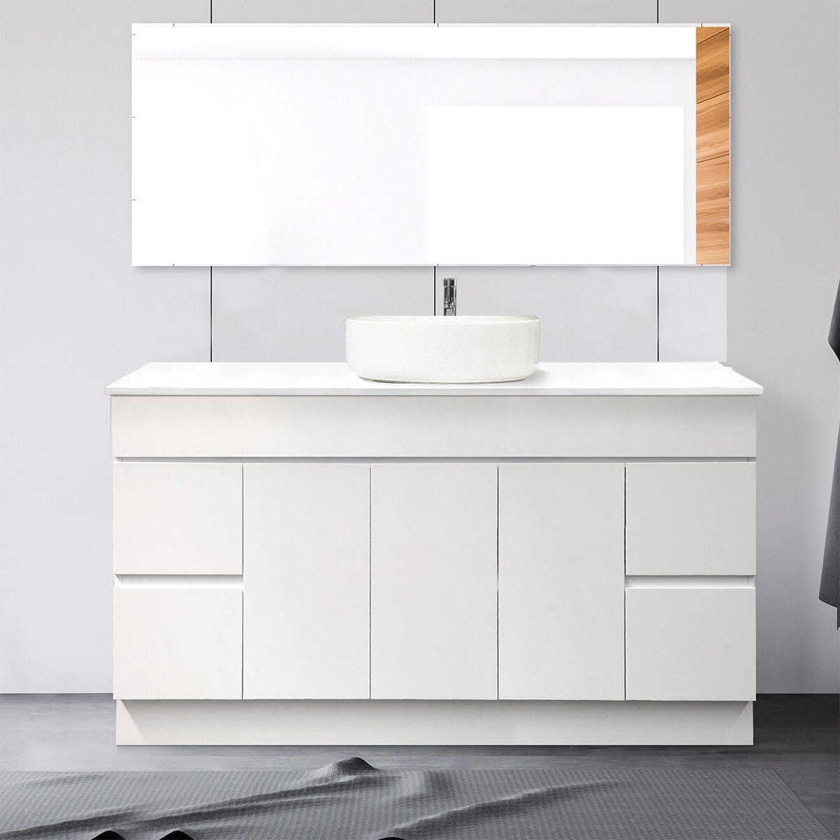 LUCA 1800mm Bathroom Vanity + Bliss Stone Top AROVA 