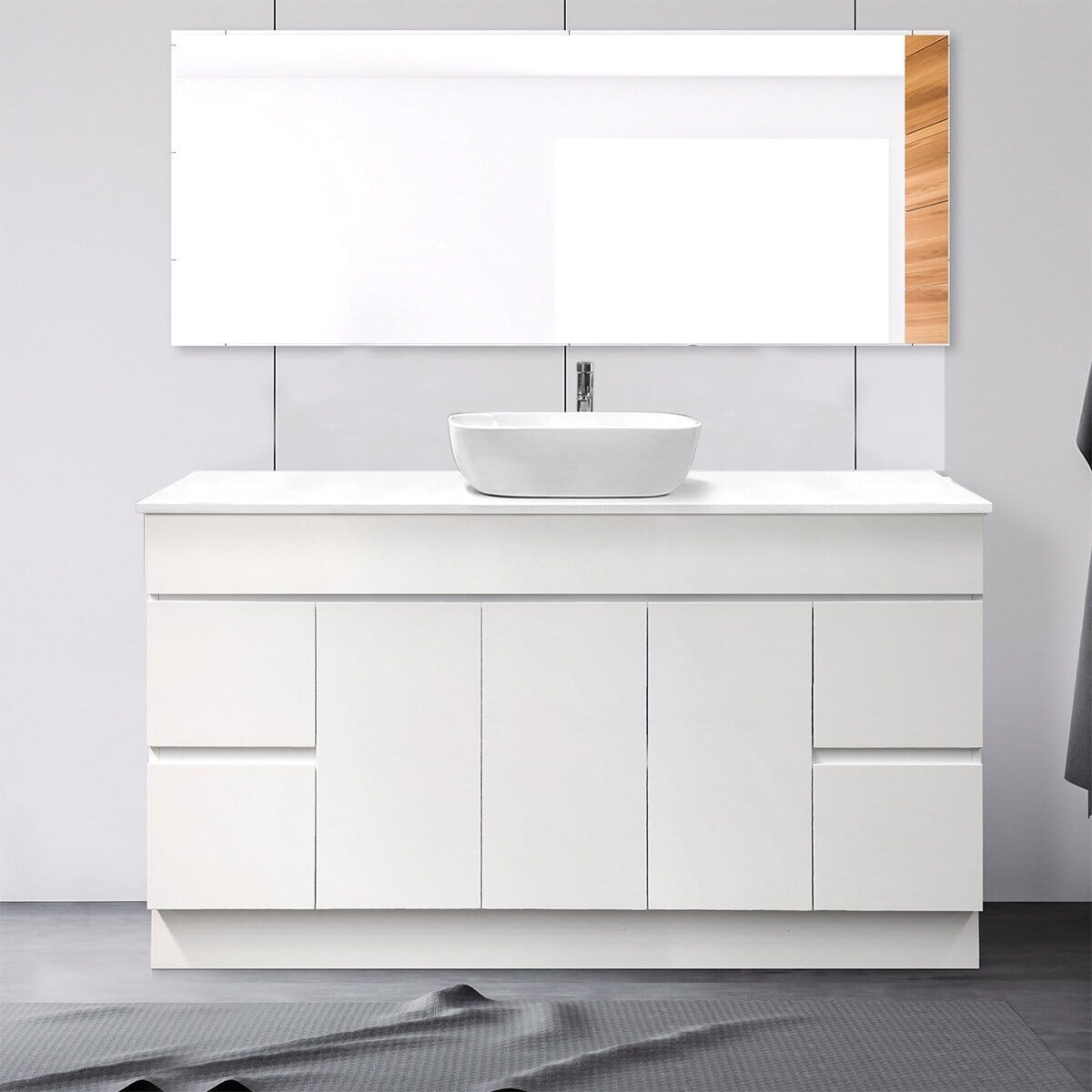 LUCA 1800mm Bathroom Vanity + Bliss Stone Top AROVA 