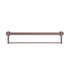 MECCA CARE 32MM GRAB RAIL WITH TOWEL HOLDER 600MM BRUSHED BRONZE NRCR3224BBZ Accessories Nero 