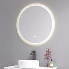 Moon Round Anti-Fog Backlit LED Bathroom Mirror 700mm LED Mirror Arova 