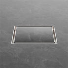 Nero 130mm Square Tile Insert Floor Waste 100mm Outlet Brushed Nickel NRFW008BN Shower Grate Nero 