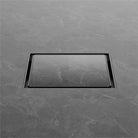 Nero 130mm Square Tile Insert Floor Waste 100mm Outlet Gunmetal NRFW008GM Shower Grate Nero 