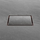 Nero 130mm Square Tile Insert Floor Waste 80mm Outlet Brushed Bronze NRFW007BZ Shower Grate Nero 