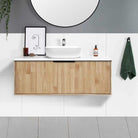 Somer 1200mm Timber Wall Hung Bathroom Vanity + Bliss Stone Top AROVA 