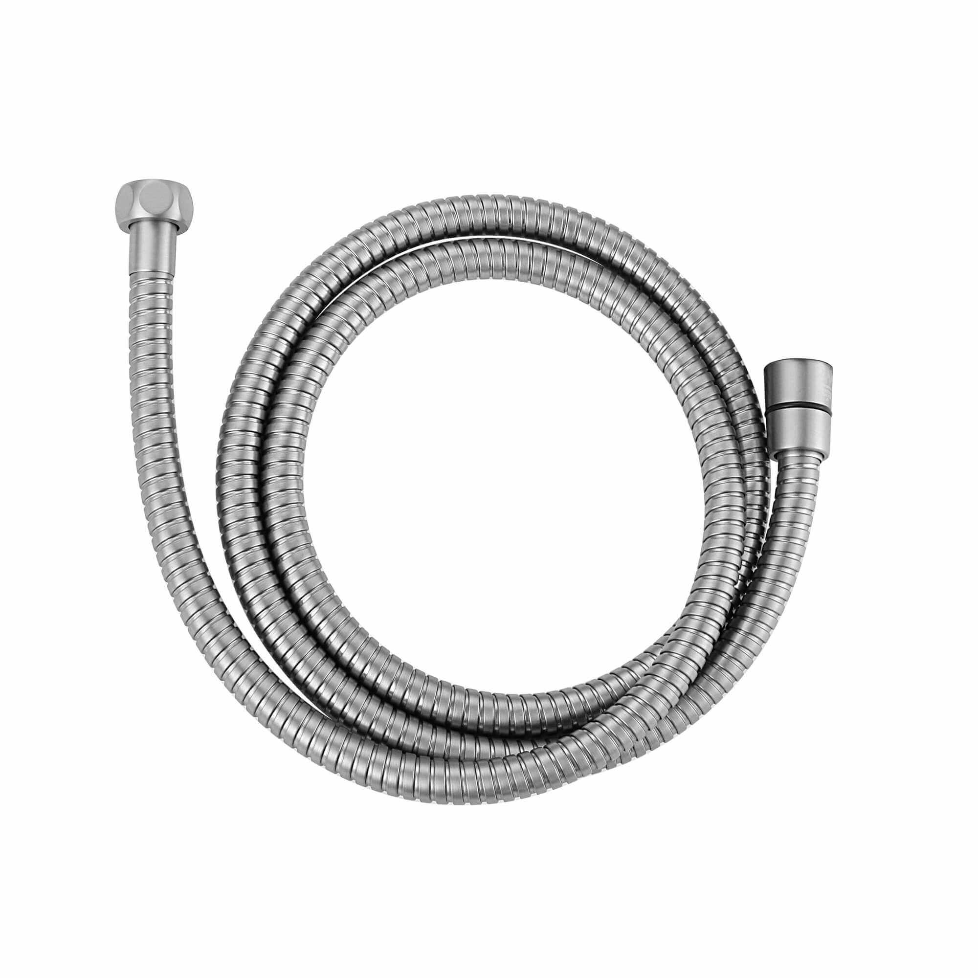 Stainless Steel Shower Hose Brushed Nickel 1.5m Accessories Arova 