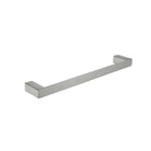 Viva Single Towel Rail 600mm Brushed Nickel Accessories Arova 