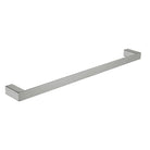 Viva Single Towel Rail 800mm Brushed Nickel Accessories Arova 