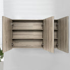 1200mm Oak Shaving Cabinet Vanities & Mirrors Arova 