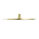 300mm Round Shower Head Brushed Gold ROA1202- BG Showers Nero 