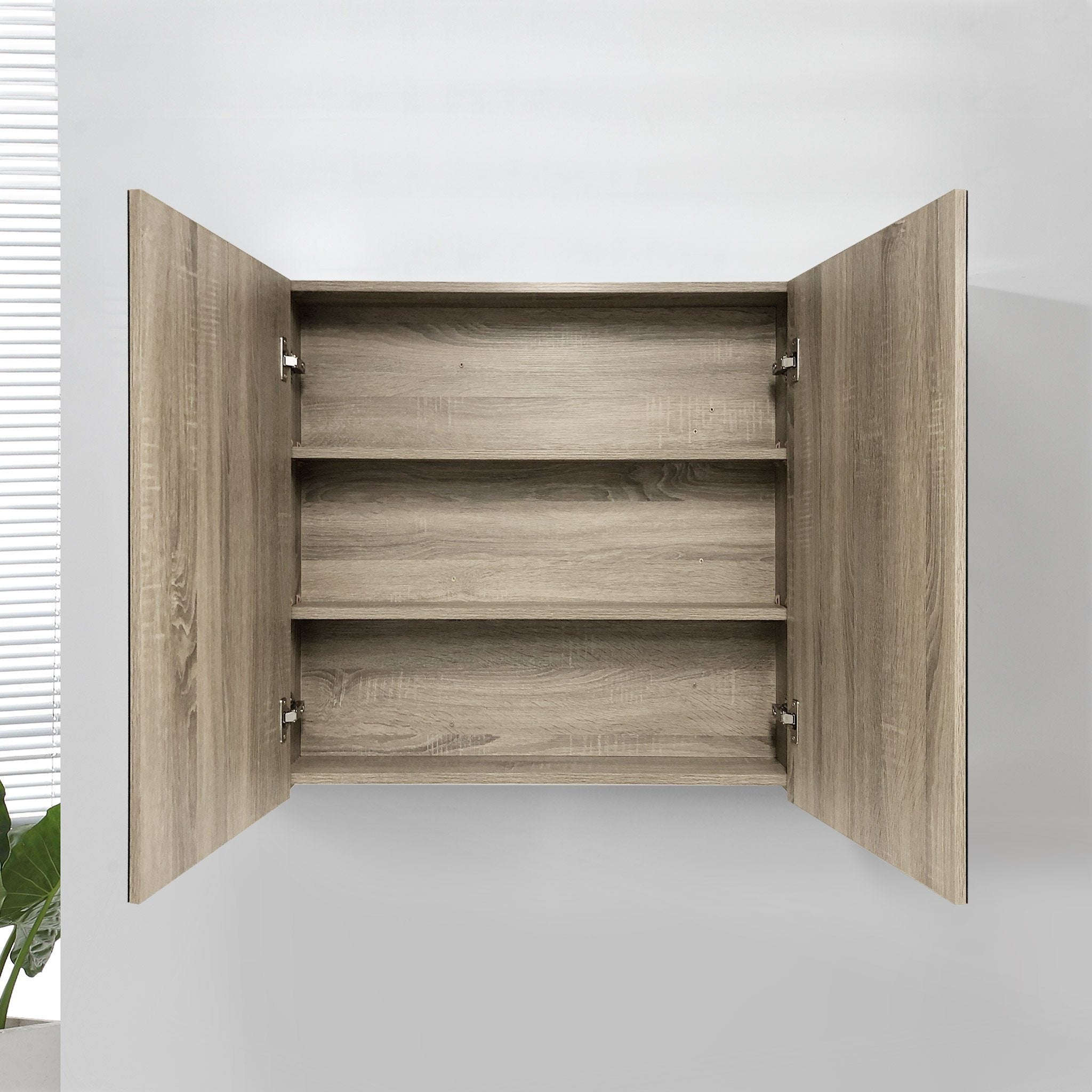 750mm Oak Shaving Cabinet Vanities & Mirrors Arova 