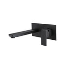 ACQUA BLACK Wall Bath/ Basin Mixer in Matt Black Tapware ECT 