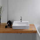 ACQUA Narrow Above Counter Basin 1 Tap Hole Basins ECT 