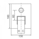 Acqua Shower Mixer with Divertor - WT808 Tapware ECT 