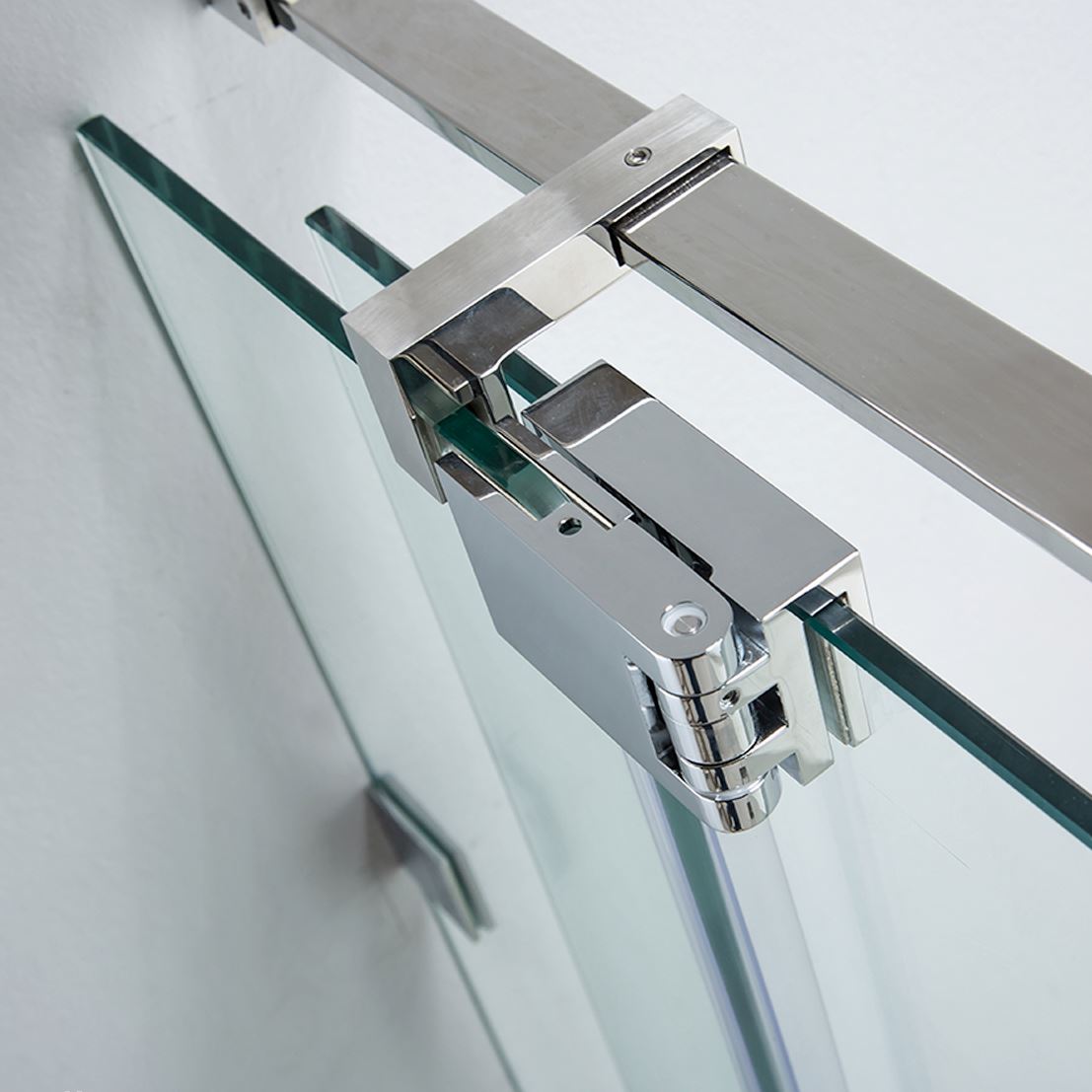 Adjustable Fully Frameless Shower Screen - Front Only - Multiple Sizes Showers Shower Screen 