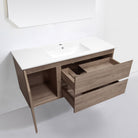 ALBANY 120cm Oak Timber Wall Hung Vanity Vanities & Mirrors Arova 