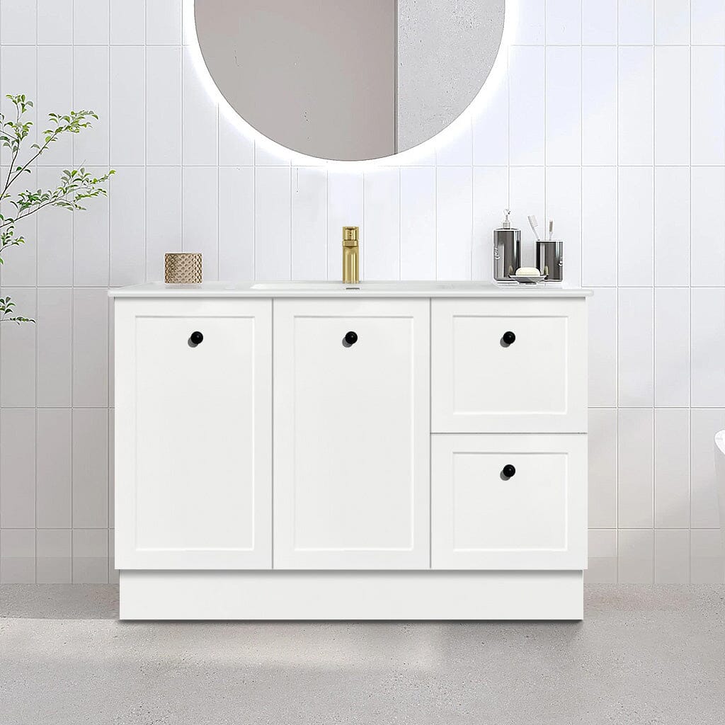 AUSTIN 1200mm Floor Standing Bathroom Vanity Right Hand Side Vanities Arova 