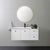 AUSTIN 120cm Wall Hung Bathroom Vanity Vanities & Mirrors Arova Ceramic Single Bowl Top Left Hand Side -
