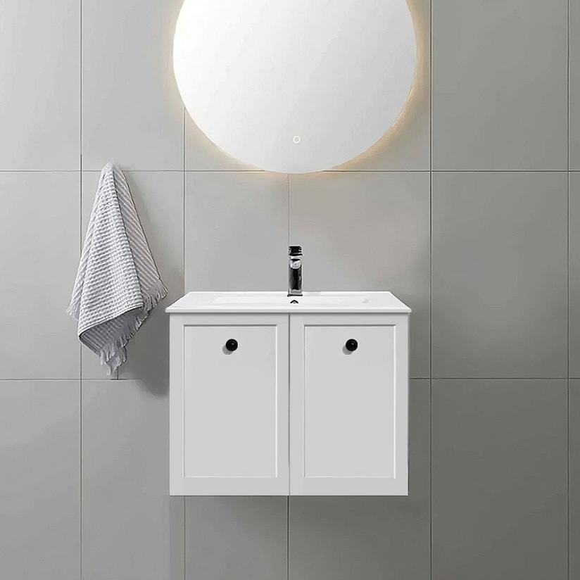 AUSTIN 60cm Wall Hung Bathroom Vanity Vanities & Mirrors Arova 