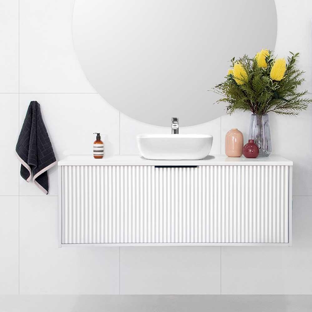 Avery 120cm Wall Hung Bathroom Vanity Vanities & Mirrors Arova 