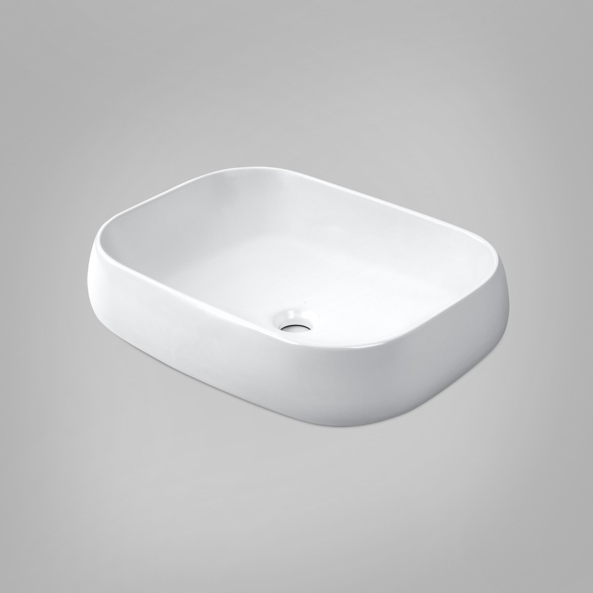 BIANCA 56 Above Counter Basin Matt White Basins Arova Kitchens & Bathrooms 