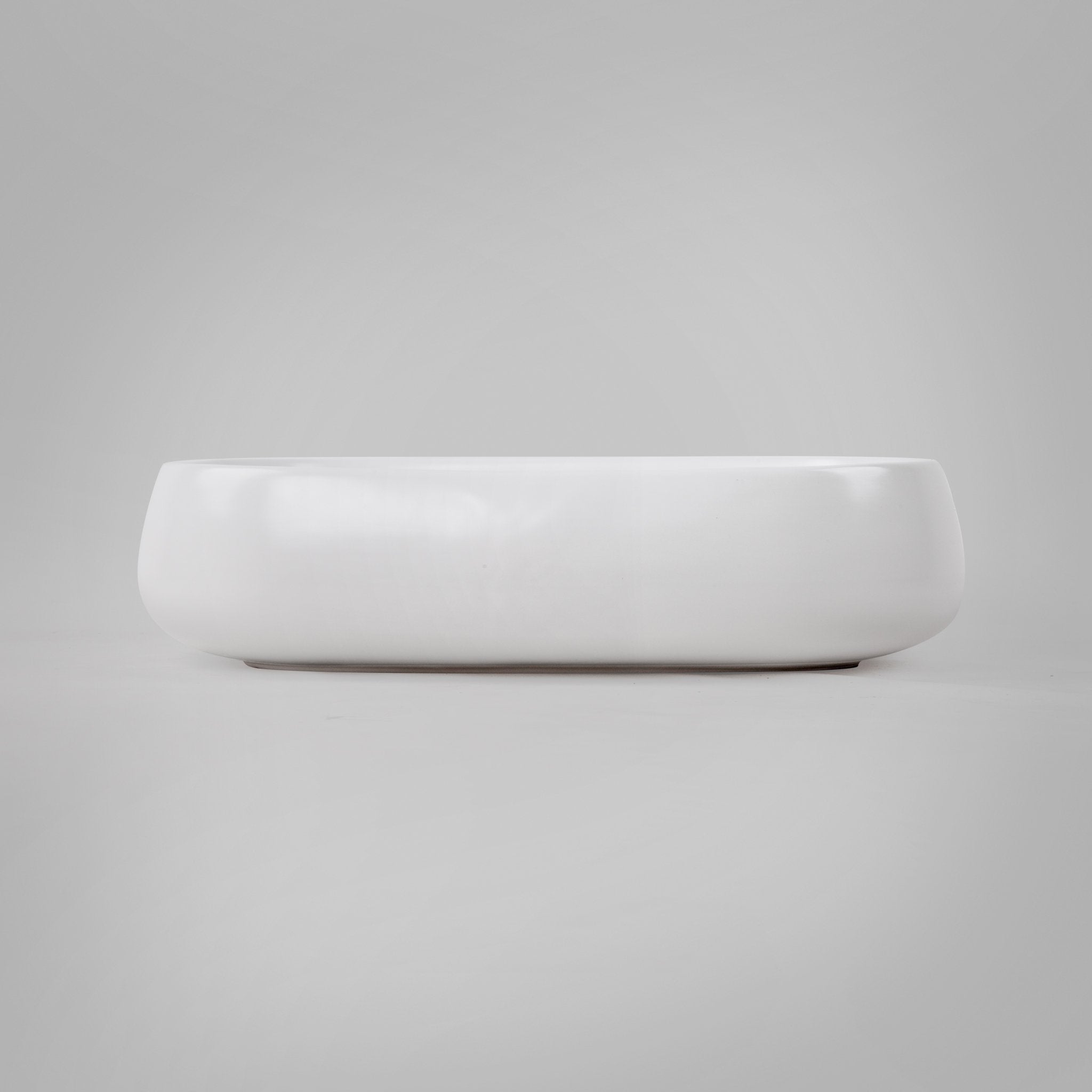 BIANCA 56 Above Counter Basin Matt White Basins Arova Kitchens & Bathrooms 