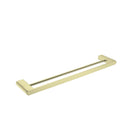 Bianca Double Towel Rail Brushed Gold 600MM 9024D-BG Accessories Nero 