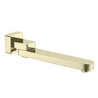 Bianca Swivel Bath Spout Brushed Gold YSW207-BG Tapware Nero 